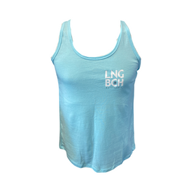 Stacked on the left Racerback Tank top