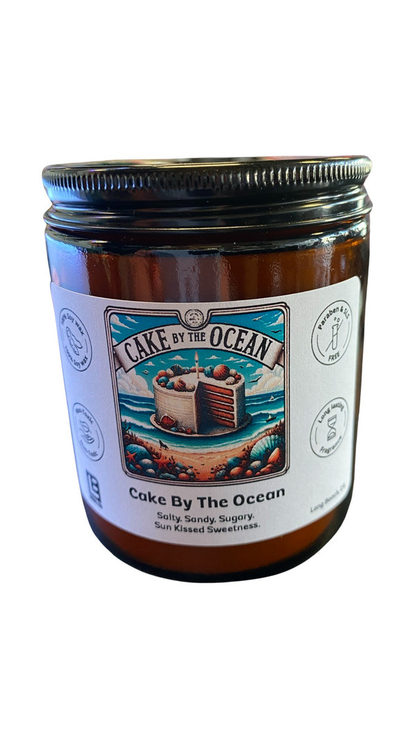 Cake by the Ocean Candle