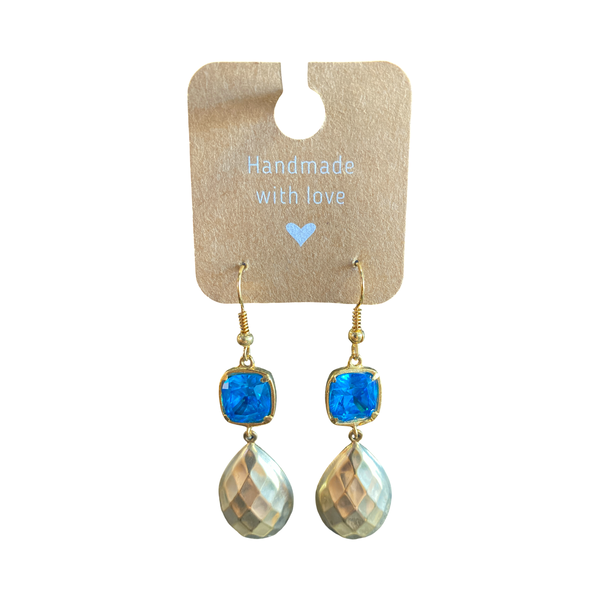 Crystal Dangle Drop Earrings