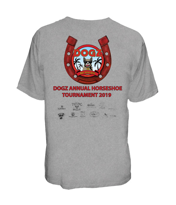 Dogz Horseshoe Tournament Tee