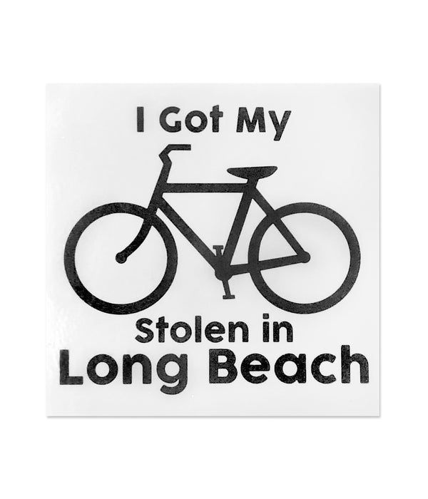 I Got My Bike Stolen Sticker