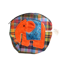 Elephant Cotton/Sarong Pattern Coin Purse